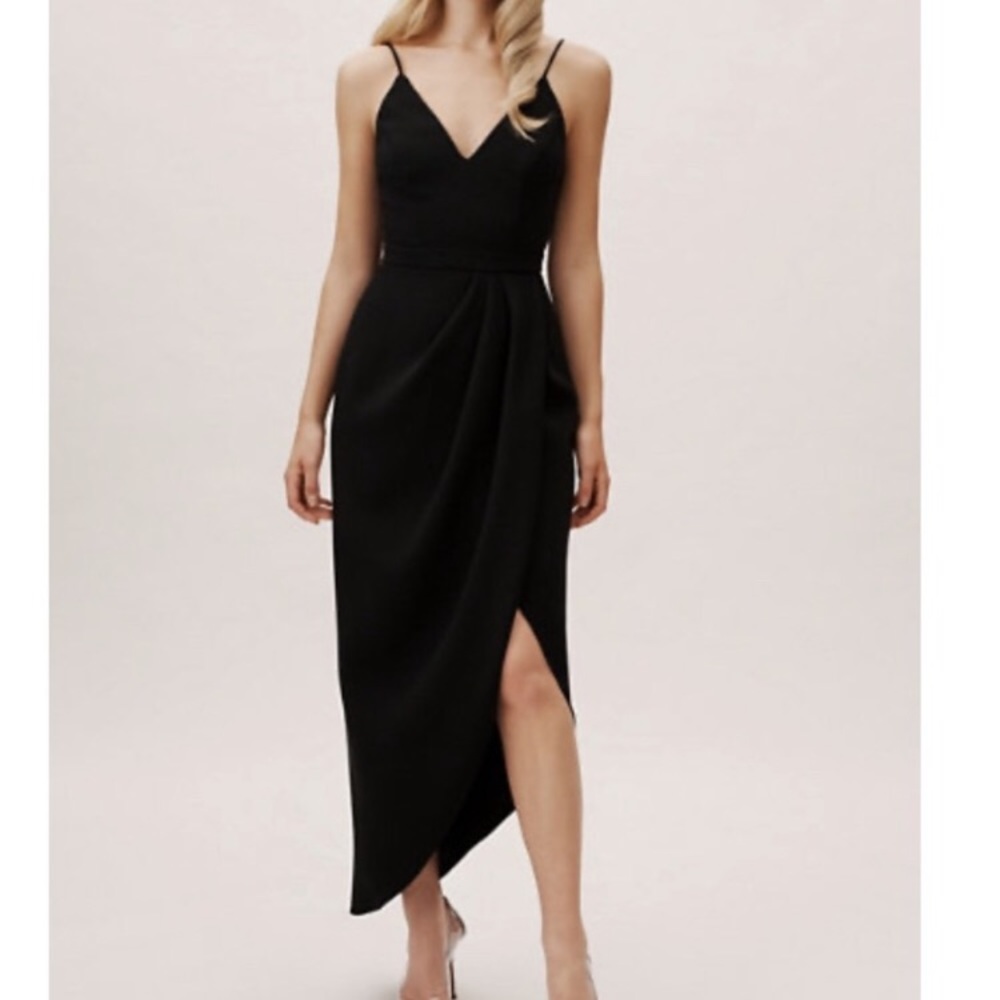 Anthropologie BHLDN Caron Dress - Black Size 4